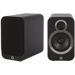 Q Acoustics Q3020i -Stativhögtalarpar, Svart