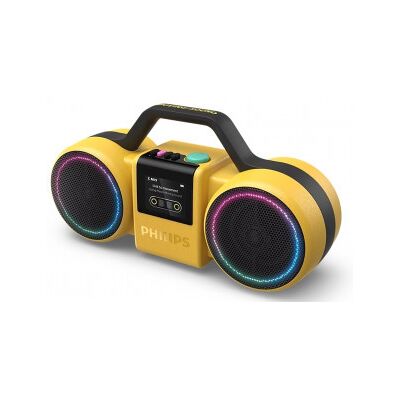 Philips Moving Sound The Roller Tams60y/00 Bärbar Boomblaster, Gul Philips Moving Sound The Roller Tams60y/00 Bärbar Boomblaster, Gul