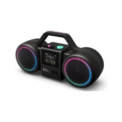 Philips Moving Sound The Roller Tams60b/00 Bärbar Boomblaster, Svart Philips Moving Sound The Roller Tams60b/00 Bärbar Boomblaster, Svart