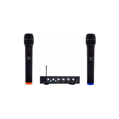 ProCaster Tempo Karaokemixer Med Två Trådlösa Mikrofoner ProCaster Tempo Karaokemixer Med Två Trådlösa Mikrofoner