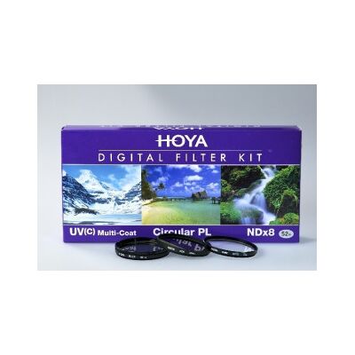 Hoya Digital Filter Kit II - UV, Polarisator, ND8 - Kamerafiltere Hoya Digital Filter Kit II - UV, Polarisator, ND8 - Kamerafiltere