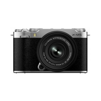 Fujifilm X-M5 - Systemkamera + Xc 15-45mm Objektiv, Silver Fujifilm X-M5 - Systemkamera + Xc 15-45mm Objektiv, Silver