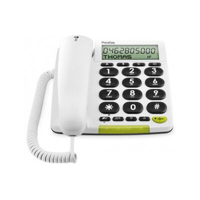 Doro Phoneeasy 312cs -Bordstelefon, Vit Doro Phoneeasy 312cs -Bordstelefon, Vit