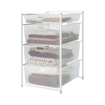 Elfa Korgpaket Mesh, 74/45, Vit Elfa Korgpaket Mesh, 74/45, Vit