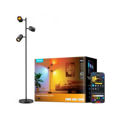Govee Tree Rgbww Golvlampa, Svart Govee Tree Rgbww Golvlampa, Svart