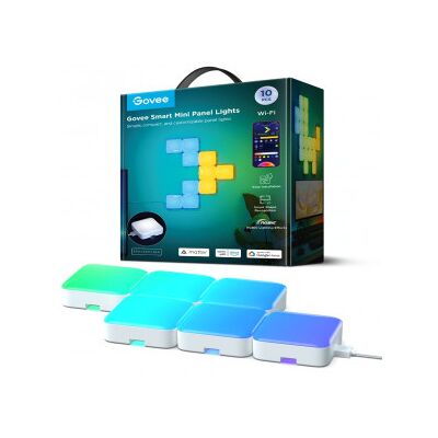 Govee Smart Mini Panel Lights - 10 st. Govee Smart Mini Panel Lights - 10 st.
