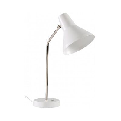 Innolux Carin - Vit/Krom Bordslampa - E27 Innolux Carin - Vit/Krom Bordslampa - E27