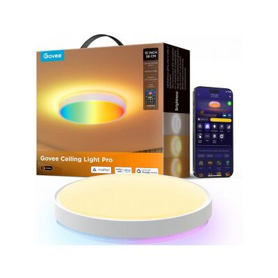 Govee H60A6 Smart LED taklampa - RGBWW RGBICWW - 39cm Govee H60A6 Smart LED taklampa - RGBWW RGBICWW - 39cm