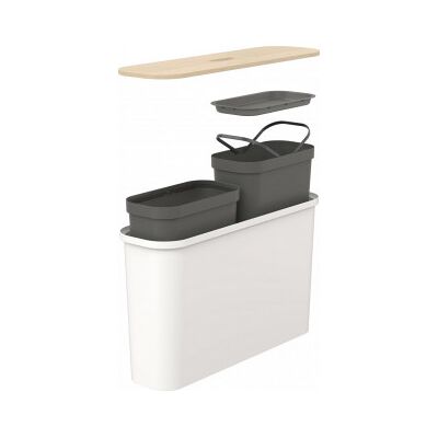 Orthex Smartstore Collect Slim 46 L Sorteringssats, Vit Orthex Smartstore Collect Slim 46 L Sorteringssats, Vit