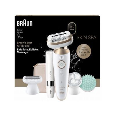 Braun Silk·épil 9 9-481 3d Flex Skinspa Wet & Dry Epilator Braun Silk·épil 9 9-481 3d Flex Skinspa Wet & Dry Epilator