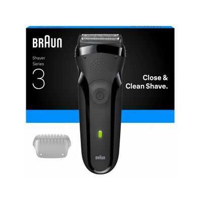 Braun Series 3, 300s -Rakapparat För Torr Rakning Braun Series 3, 300s -Rakapparat För Torr Rakning