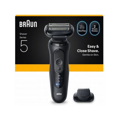 Braun Series 5, 52-N1200s Wet&dry; -Rakapparat Med Skäggtrimmertillbehö Braun Series 5, 52-N1200s Wet&dry; -Rakapparat Med Skäggtrimmertillbehö