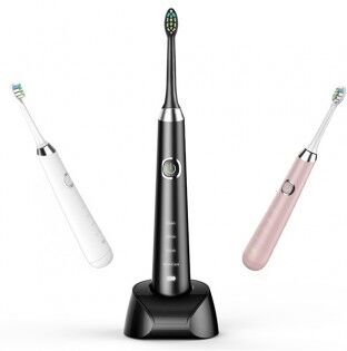 Hanasco SONIC Ultrasonic tandborste - Ljusrosa Hanasco SONIC Ultrasonic tandborste - Ljusrosa