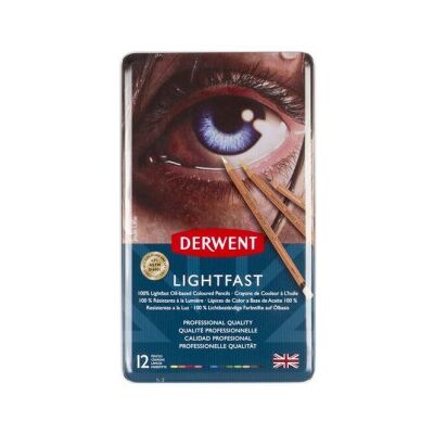 Derwent Lightfast -Färgpennsset 12 Stycken Derwent Lightfast -Färgpennsset 12 Stycken