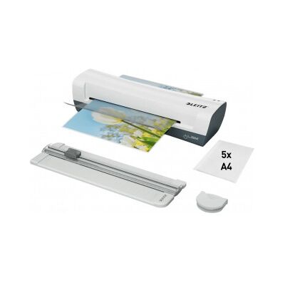 Leitz Ilam Home 4-I-1 A4 Laminering- Och Skärset Leitz Ilam Home 4-I-1 A4 Laminering- Och Skärset