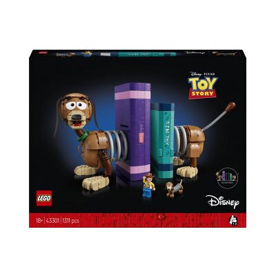 Lego Disney Pixar 43301 Toy Story Bokstöd: Slinky-Hunden Lego Disney Pixar 43301 Toy Story Bokstöd: Slinky-Hunden