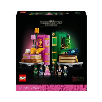 Lego Wicked 75691 Glinda Och Elphaba Bokstöd Lego Wicked 75691 Glinda Och Elphaba Bokstöd
