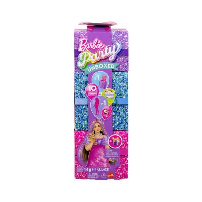 Barbie Party Unboxed Glam Series Modedocka, Rosa Barbie Party Unboxed Glam Series Modedocka, Rosa