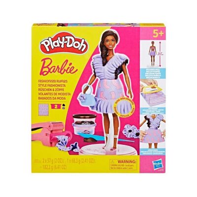 Play-Doh Barbie Modevolanger, Modellervaxset Play-Doh Barbie Modevolanger, Modellervaxset