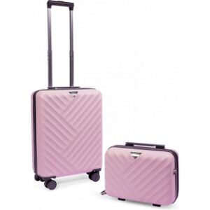Feru Malibu 55 Cm Resväska Och Litet Bagage, Lila Feru Malibu 55 Cm Resväska Och Litet Bagage, Lila