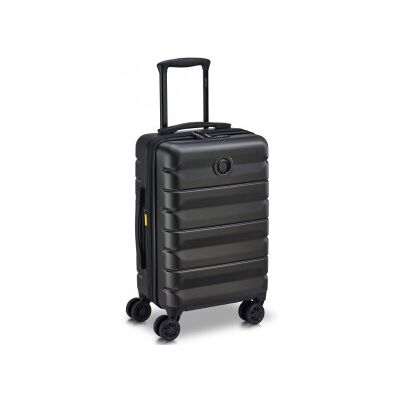 Delsey Air Armour Expandable 55 Cm Resväska, Svart Delsey Air Armour Expandable 55 Cm Resväska, Svart