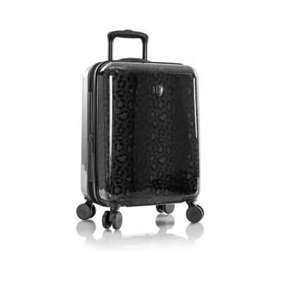 Heys Black Leopard Fashion Spinner 53 Cm -Resväska Heys Black Leopard Fashion Spinner 53 Cm -Resväska