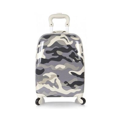 Heys Fashion Spinner - Resväska För Barn, Grå Camo Heys Fashion Spinner - Resväska För Barn, Grå Camo