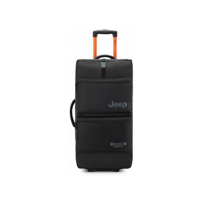 Delsey Jeep Js006b Trolley Duffel Resväska, 73 Cm, Svart Delsey Jeep Js006b Trolley Duffel Resväska, 73 Cm, Svart