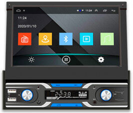 Sumida Android 9.1 bilstereo med 7" vikbar pekskärm Sumida Android 9.1 bilstereo med 7" vikbar pekskärm