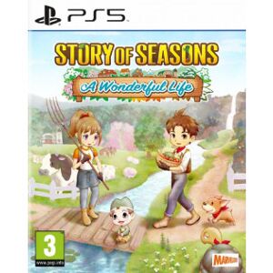 Marvelous! Story Of Seasons: A Wonderful Life -Spelet För Ps5.