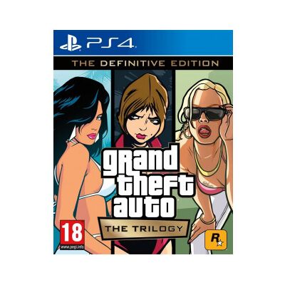 Rockstar Games Grand Theft Auto: The Trilogy - The Definitive Edition -Spelet, Ps4 Rockstar Games Grand Theft Auto: The Trilogy - The Definitive Edition -Spelet, Ps4