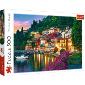 Trefl Lake Como Italien-Pussel, 500 Bitar