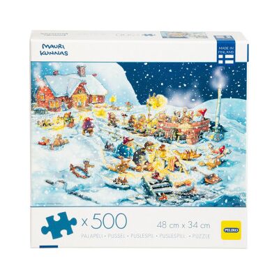 Peliko Mauri Kunnas Jul - Pussel, 500 Bitar Peliko Mauri Kunnas Jul - Pussel, 500 Bitar