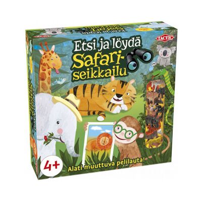 Tactic Hitta och Leta! Safariäventyr - barnspel Tactic Hitta och Leta! Safariäventyr - barnspel