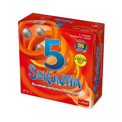 Trefl Brädspel 5 Sekunder - Roligt Snabbt Spel Trefl Brädspel 5 Sekunder - Roligt Snabbt Spel