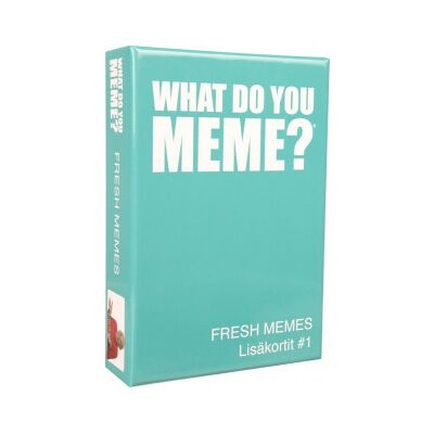 Peliko What Do You Meme? - Utvidningskort för partypel Peliko What Do You Meme? - Utvidningskort för partypel