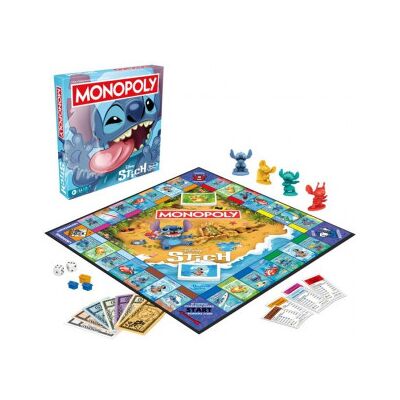 Hasbro Monopoly Stitch Brädspel, Eng Hasbro Monopoly Stitch Brädspel, Eng