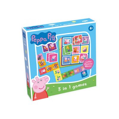 Tactic Pipsa Possu 3-I-1, Memo, Lotto, Domino Tactic Pipsa Possu 3-I-1, Memo, Lotto, Domino
