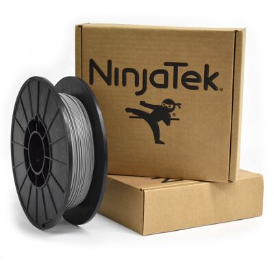 NinjaTek NinjaFlex Filament - 1.75mm - 0.5 kg - Steel NinjaTek NinjaFlex Filament - 1.75mm - 0.5 kg - Steel