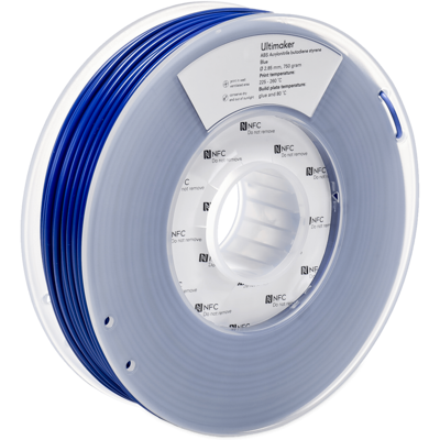Ultimaker M2560 Blå 750 - Filament för 3D-skrivare - ABS Plast Ultimaker M2560 Blå 750 - Filament för 3D-skrivare - ABS Plast