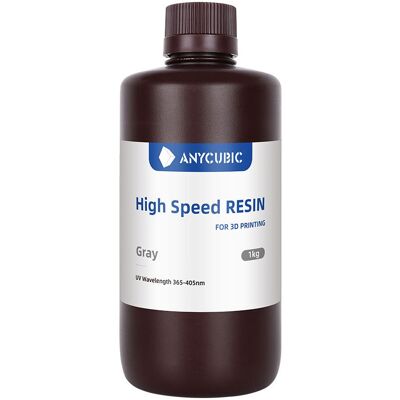 Anycubic Snabbhärdande Resin Grå - Resin Anycubic Snabbhärdande Resin Grå - Resin