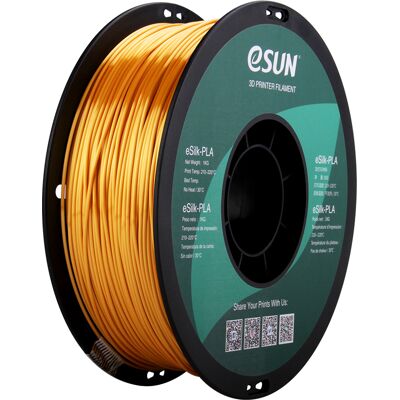 eSUN EPLA-SILK 1,75mm GULD 1kg - 3D Filament eSUN EPLA-SILK 1,75mm GULD 1kg - 3D Filament