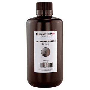 Copymaster3D Water Washable UV Resin - 1000 ml - Svart