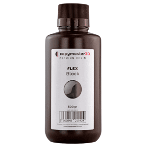 Copymaster3D Flex UV Resin - 500 ml - Svart