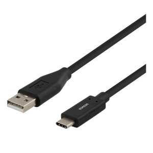Deltaco USB-Kabel - 1 m - A-C