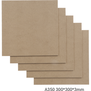 Snapmaker MDF Wood Sheet-A350 / 300x300x3mm / 5-pack