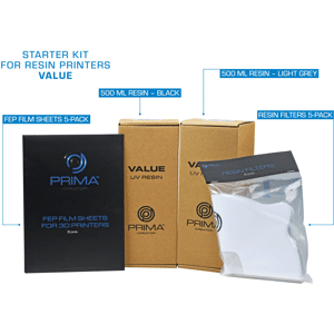 PrimaCreator Starter Kit for Resin Printers - Value