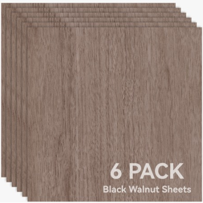 Bambu Lab 3mm Black Walnut Plywood (6PCS) Bambu Lab 3mm Black Walnut Plywood (6PCS)