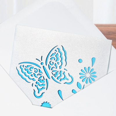 Bambu Lab Pearlescent White Greeting Card Set Bambu Lab Pearlescent White Greeting Card Set
