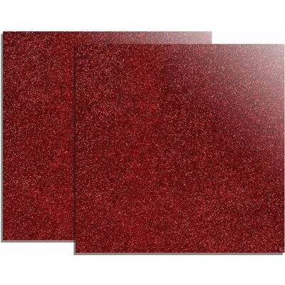 xTool 3 mm Red Glitter Acrylic Sheets (2-Pack) xTool 3 mm Red Glitter Acrylic Sheets (2-Pack)